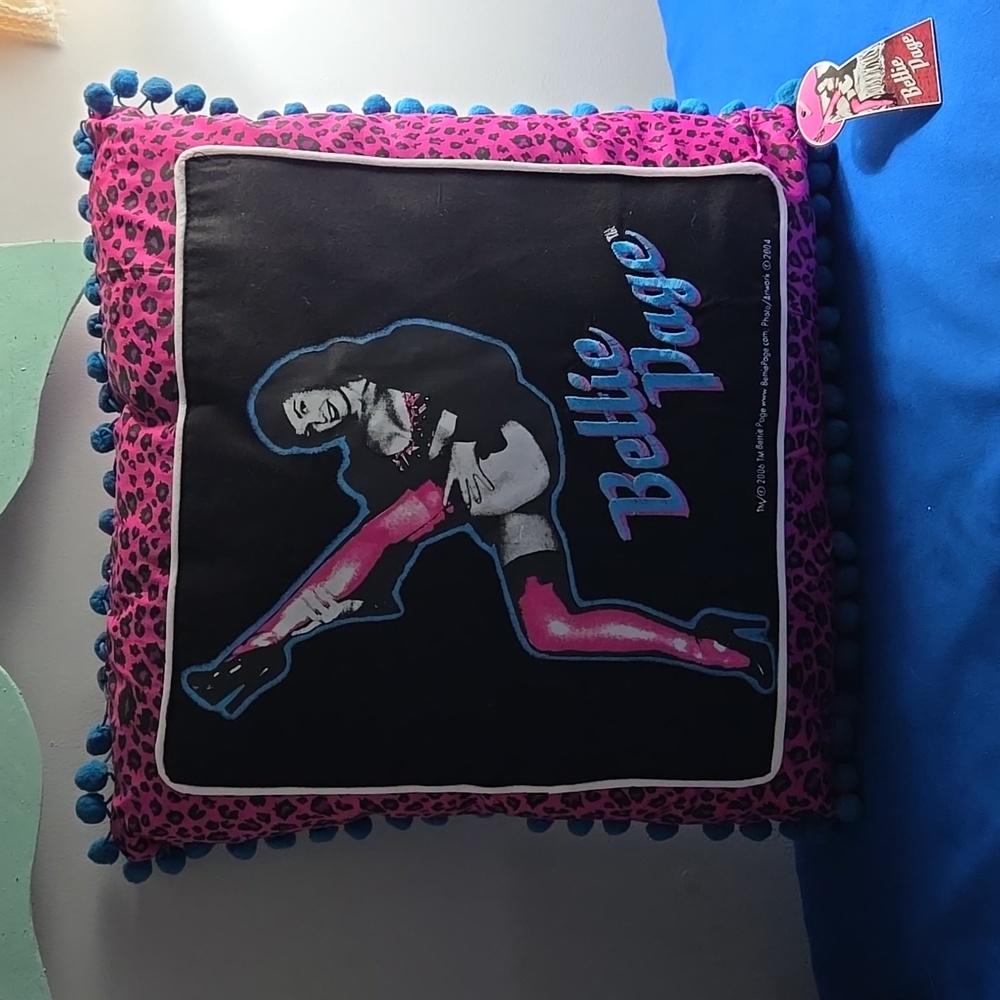 Bettie Page pillow